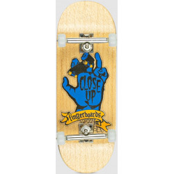 Riding Hand bleu 34mm medium concave Finger Skate CLOSE UP