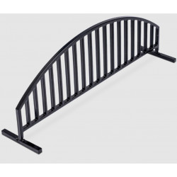 Close Up Fingerboard Rail - metal Rainbow style 250mm