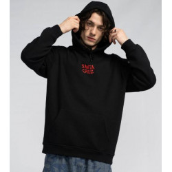 Sweat à Capuche Santa Cruz Torn Hand – Hoodie Skate Regular Fit 330 g