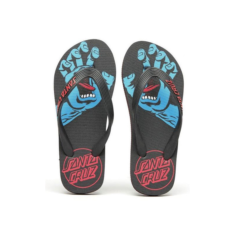 Santa Cruz Youth Sandals - Youth Screaming Hand