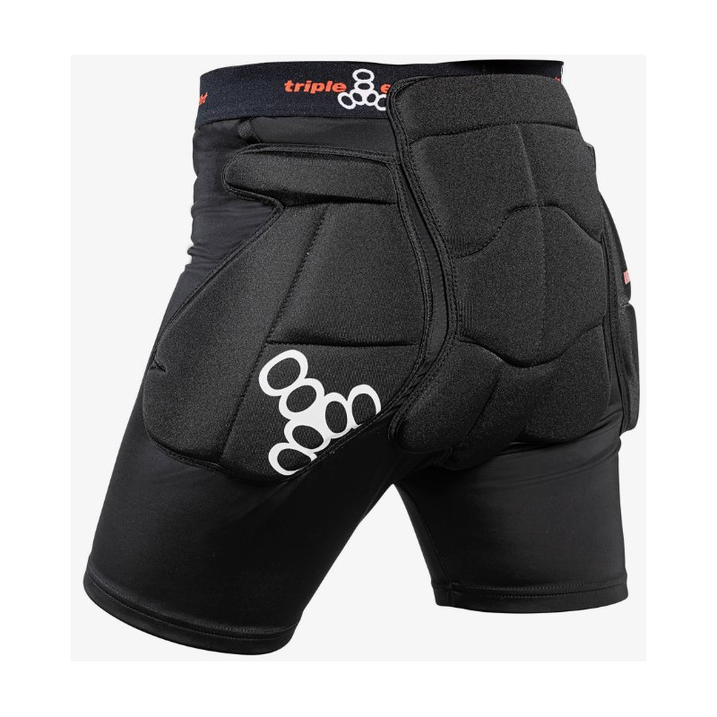 Bumsaver 2 triple 8– Short de protection rembourré unisexe slim