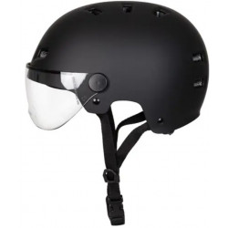 Casque Ennui Clash Noir Mat – Casque Roller Derby Hautes Performances