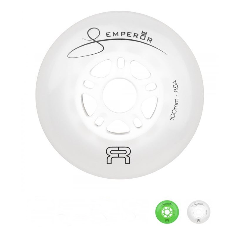 Roues FR-SKATE DOWNTOWN WHEEL 100mm 85A – EMPEROR – x4 – Promodel Florian Petitcollin