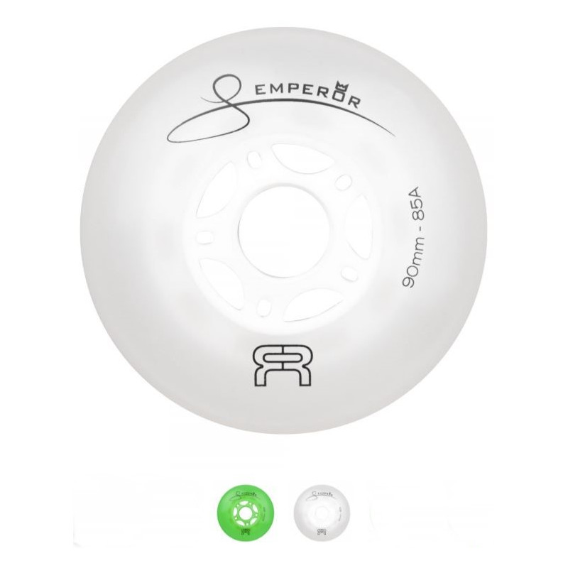 Roues FR-SKATE DOWNTOWN WHEEL 90mm 85A – EMPEROR – x4 – Promodel Florian Petitcollin