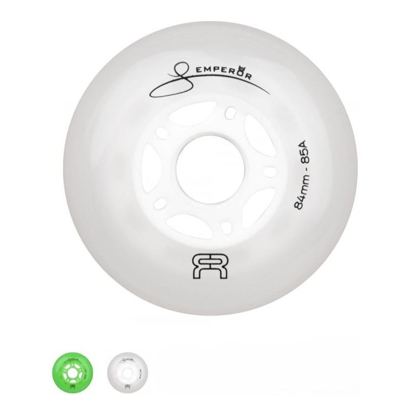 Roues FR-SKATE DOWNTOWN WHEEL 84mm 85A – EMPEROR – x4 – Promodel Florian Petitcollin