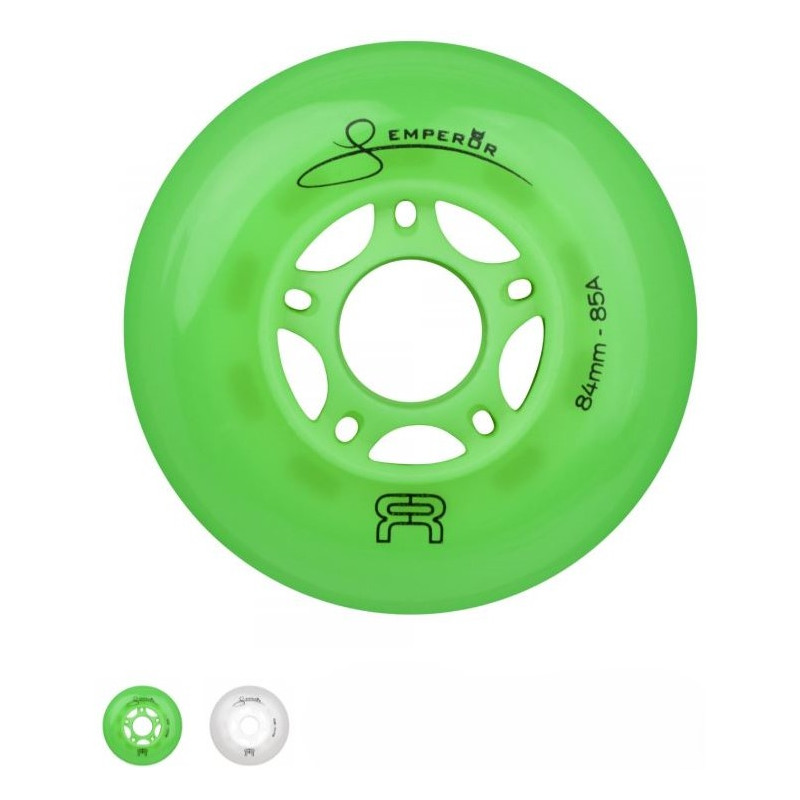 FR-SKATE DOWNTOWN WHEELS 84mm 85A – EMPEROR – x4 – Promodel Florian Petitcollin