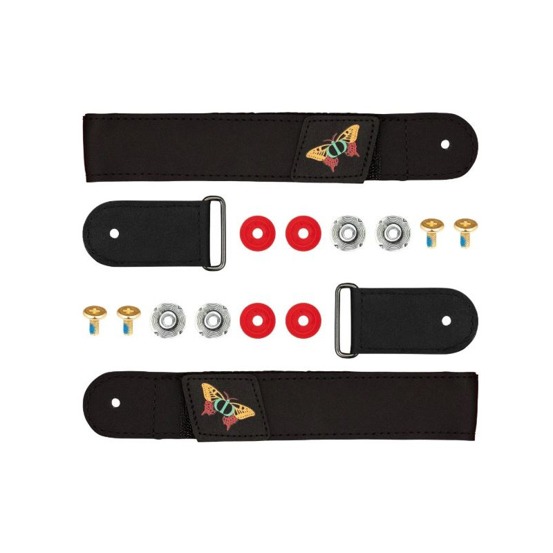 FR - UFR powerstrap DD + loop + screws – black – Diako Diaby promodel