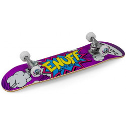 Enuff POW Mini Skateboard – Purple Graphic Edition