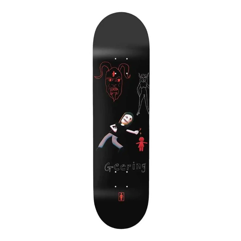 Girl Skateboard Deck Breana Geering One Off 8.0" x 31.5"