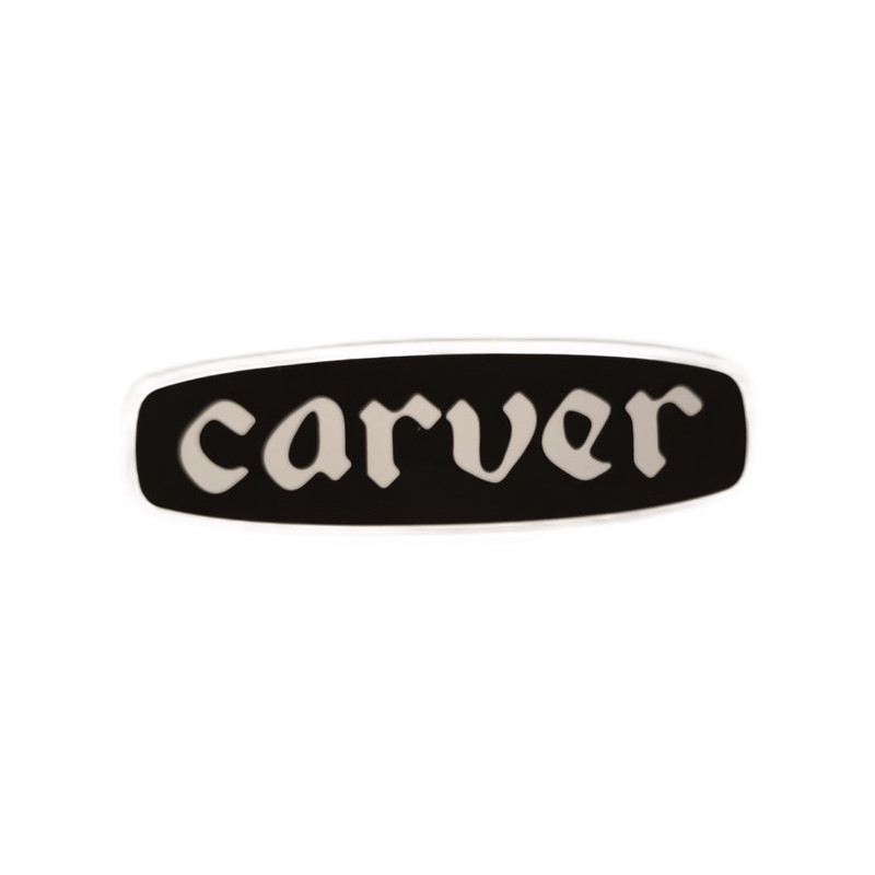 Sticker CARVER large brand