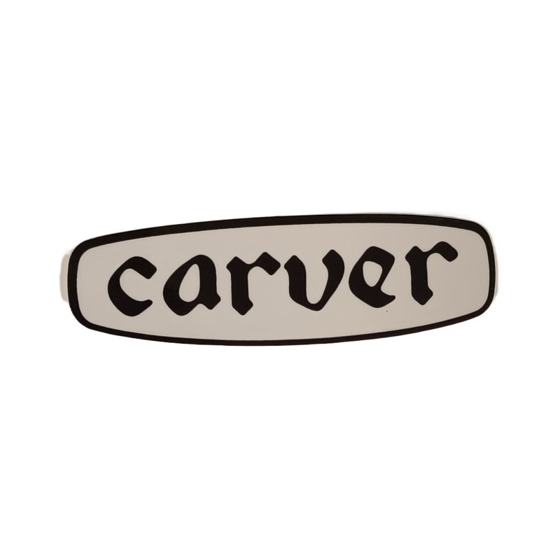Sticker CARVER small brand