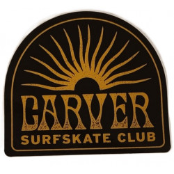 CARVER surfskate club Sticker