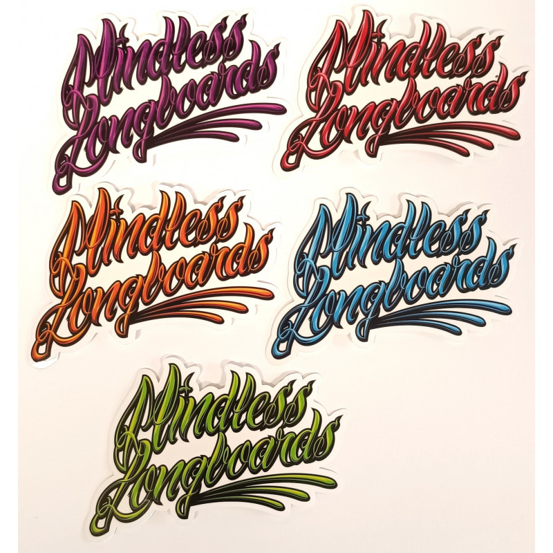 Autocollant MINDLESS Brand color