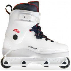 RAZORS Cult Level One White Skates – Customizable Freestyle Inline Skates for Beginners to Advanced Riders