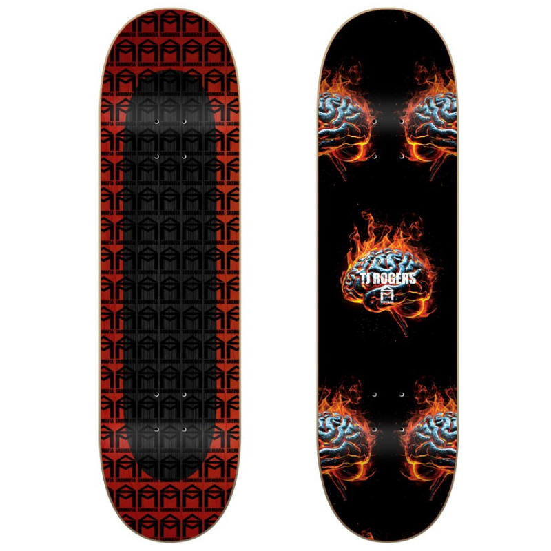 Sk8mafia Ignition TJ Rogers 8.25" Deck – Impact Light Popsicle Shape