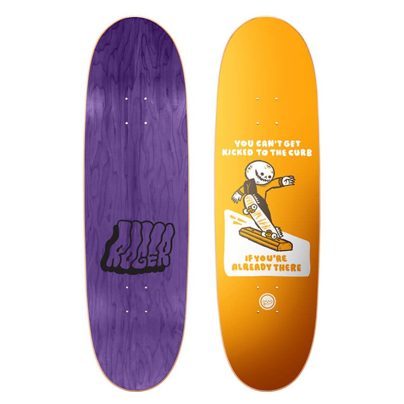 Roger Kicked To The Curb 9.125" Deck – Oval Shape Street Beast