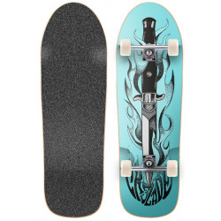 Cruzade Knife 10" Complete – Wide Old School Shape for Raw Sessions