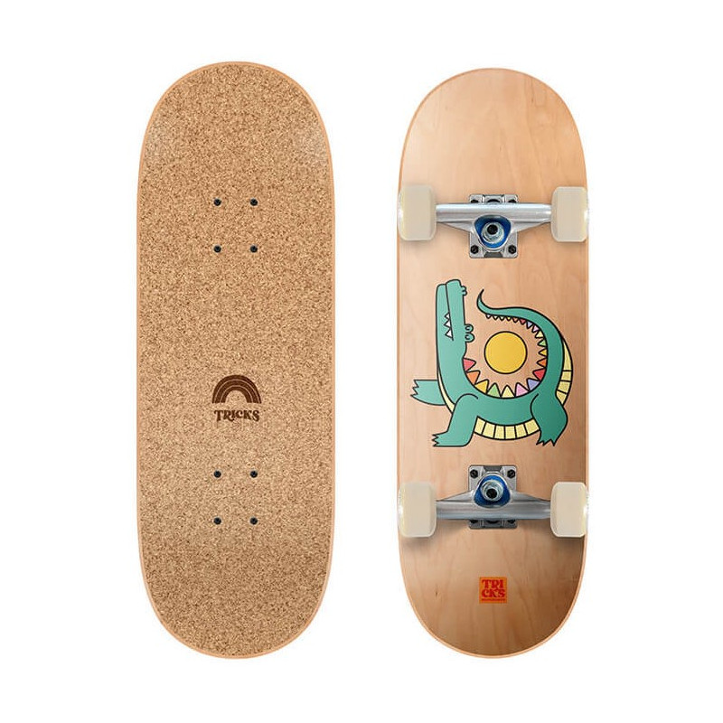 Tricks Crocodile 7.87" Complete – Mini Board with Cork Grip