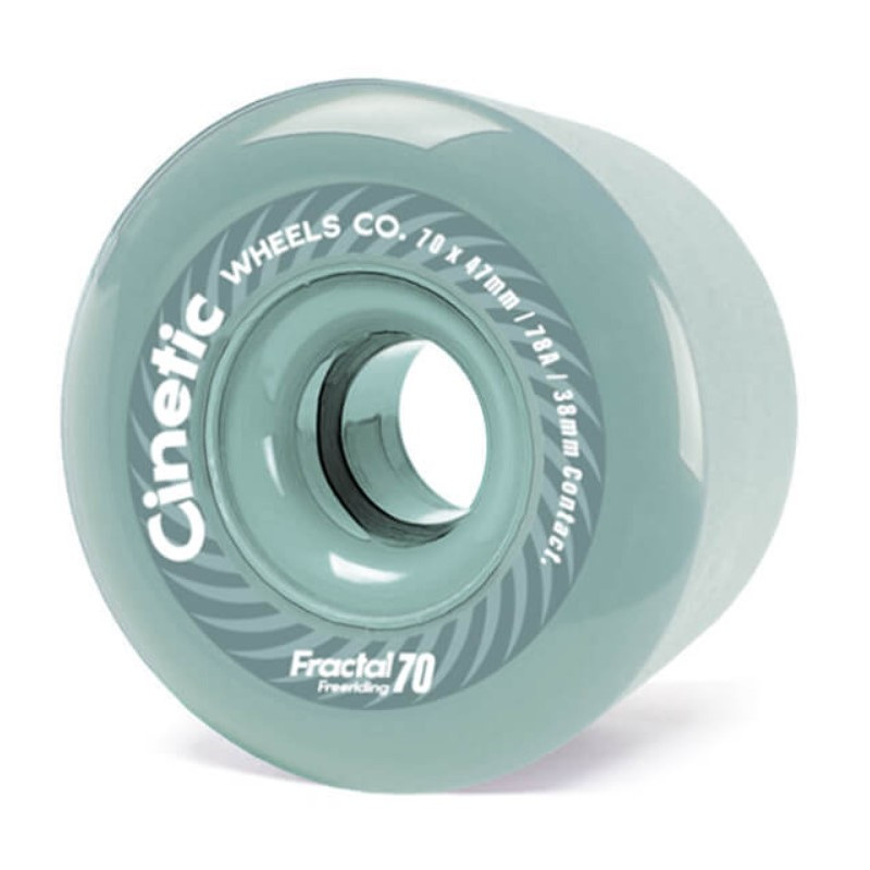 Roues Cinetic Fractal 70mm 78A – Pack de 4 – Performance Freeride & Slide