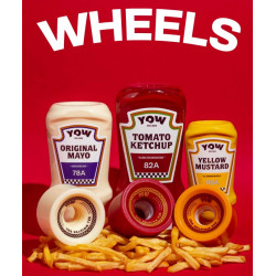 Ura Mayo 66mm 78A Wheels Pack – Soft Smooth Ride – Surfskate / Cruiser