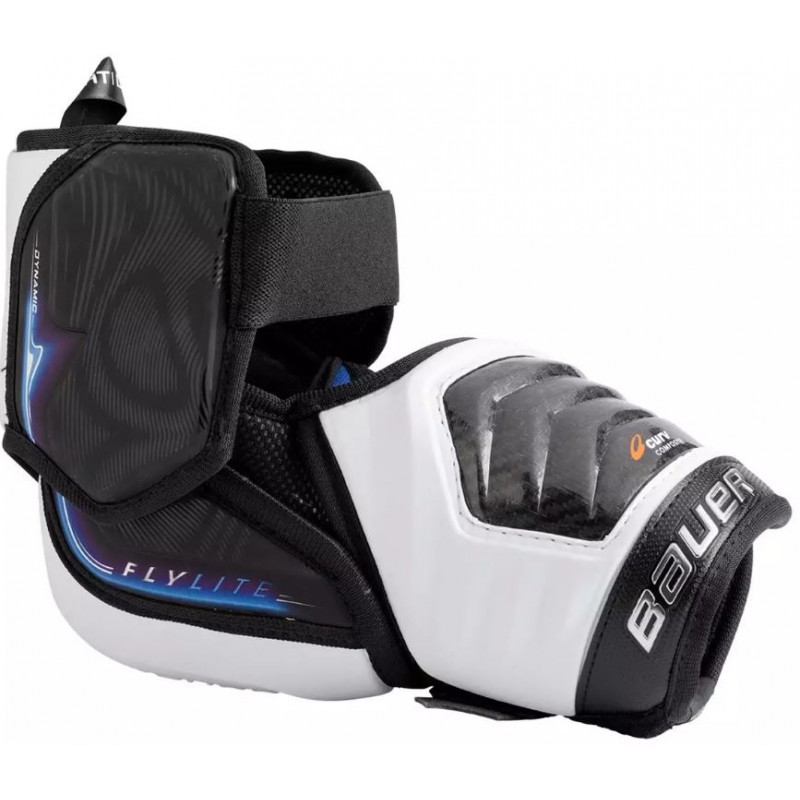 Coudières de hockey Bauer Vapor FLYLITE senior – Protection articulée pour le jeu intensif
