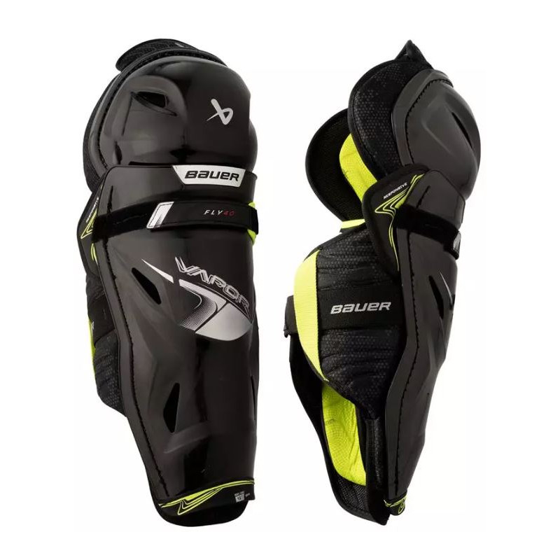 Bauer Vapor FLY40 Junior Shin Guards – Lightweight Shin Protection for Kids Starting Hockey