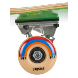 Tricks Rainbow 8.25" Mini Complete – Soft Wheels & Wide Stable Setup