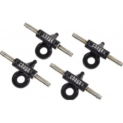 Trucks Chaya Derby Quicky – Pack de 4 – Aluminium – Compatibles 20° / 45°