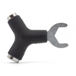 Outil Triple Fonction en Y pour Patins Quads – Rio Roller Quad Skate Tool Noir