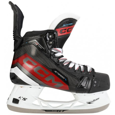 Pattini Da Hockey Su Ghiaccio CCM JetSpeed FT860 Junior - Misura Regolare, Lame Speedblade, Per Principianti E Tempo Libero