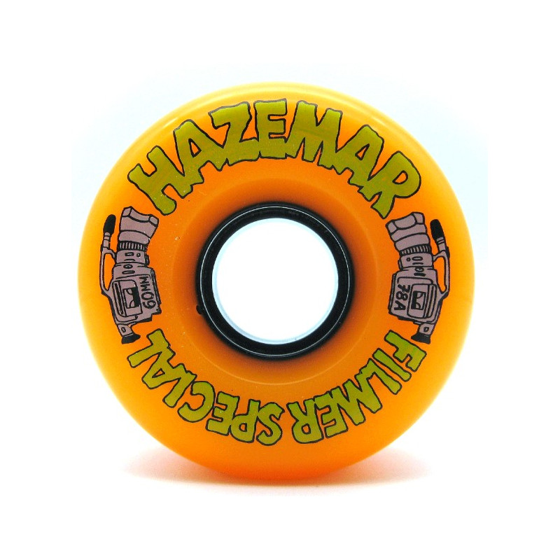 Roues HAZEMAR 60MM 78A Soft Orange – Filmer Model Ludovic Azemar
