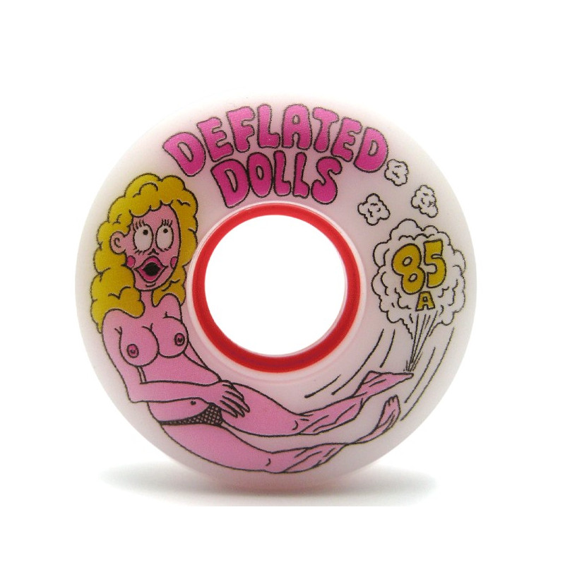 Roues DEFLATED DOLLS 54MM 85A – Haze Wheels Inferno Formula
