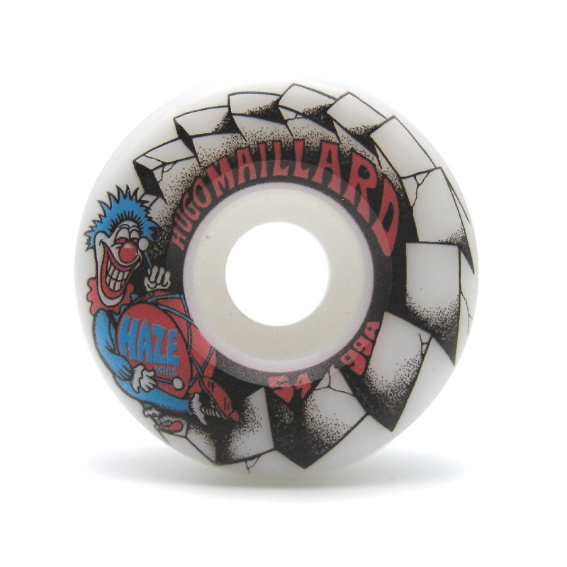 Hugo Maillard Pro Model 1OFF 54MM 99A Wheels – Haze Wheels
