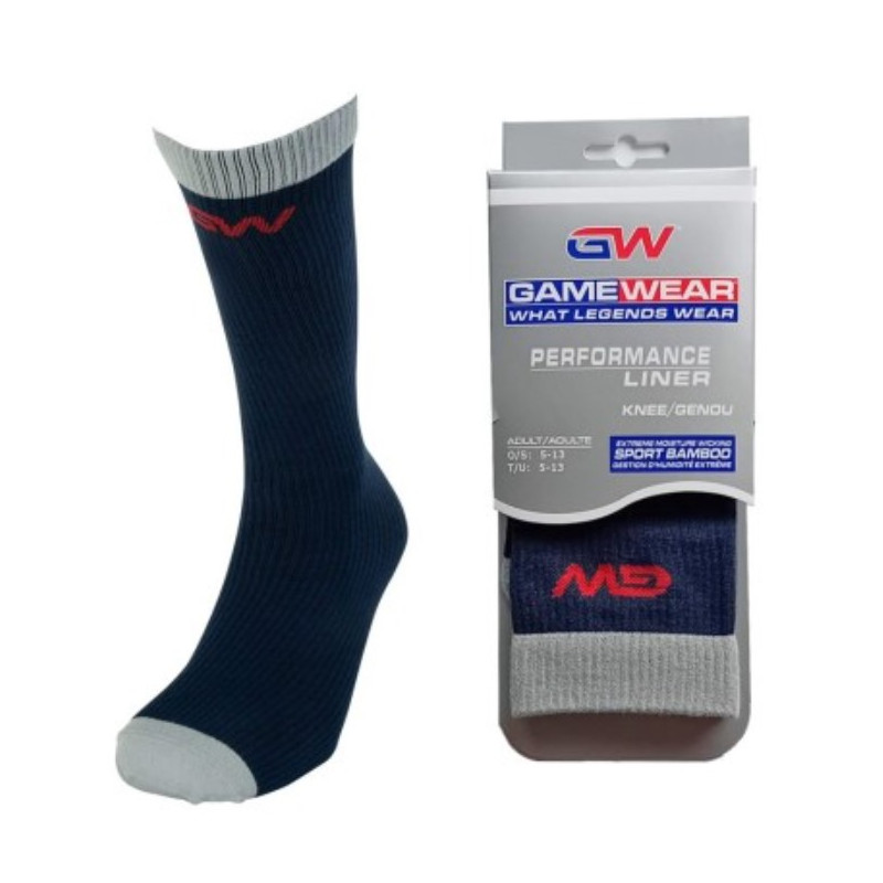 CCM GAMEWEAR Performance Liner Bamboo Knee-High Socks