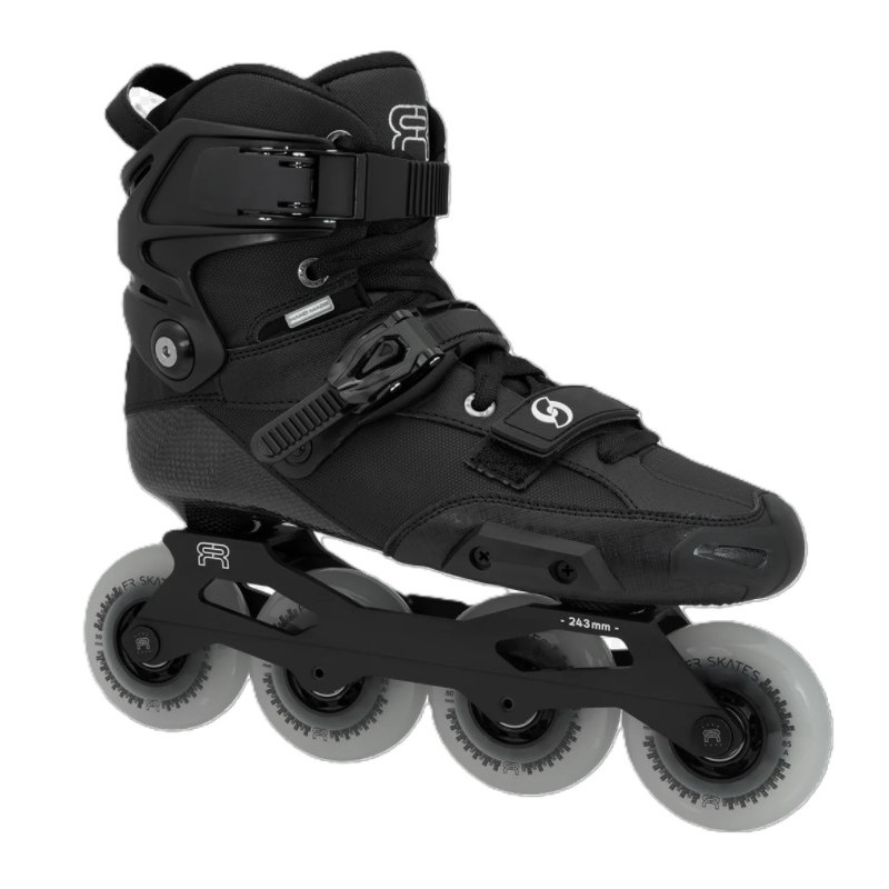 SPIN 4 Wheels – Carbon Skates FR SKATES – Black