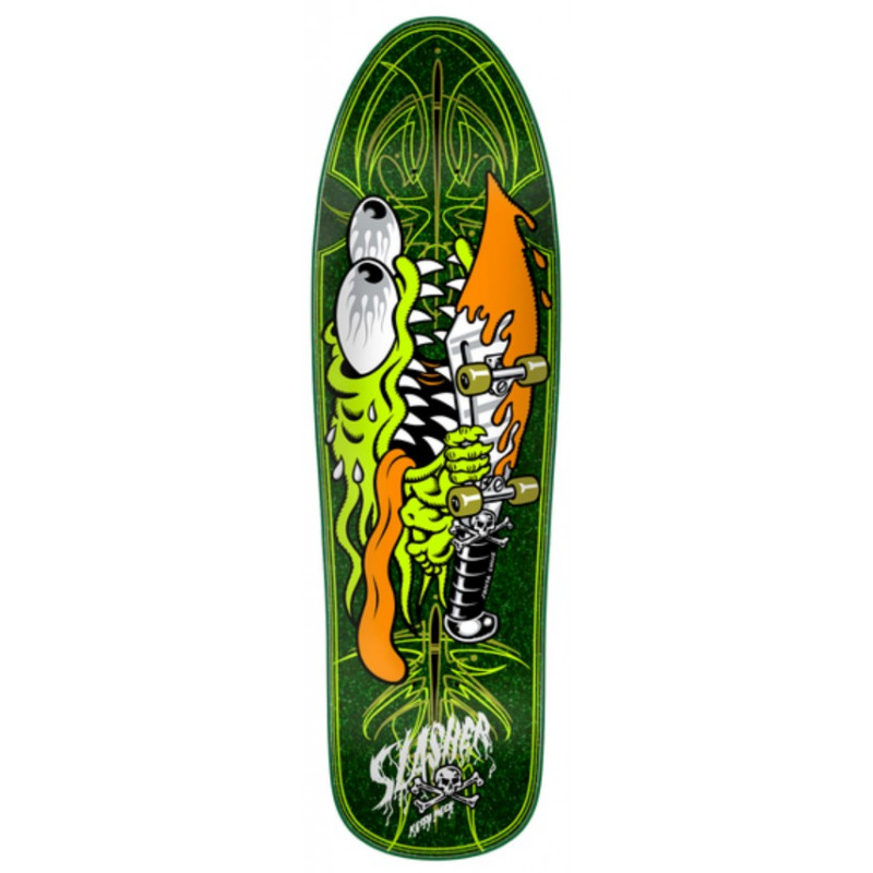 Deck SANTA CRUZ Meek Pinstripe Slasher 9.23" x 31.67" – Keith Meek