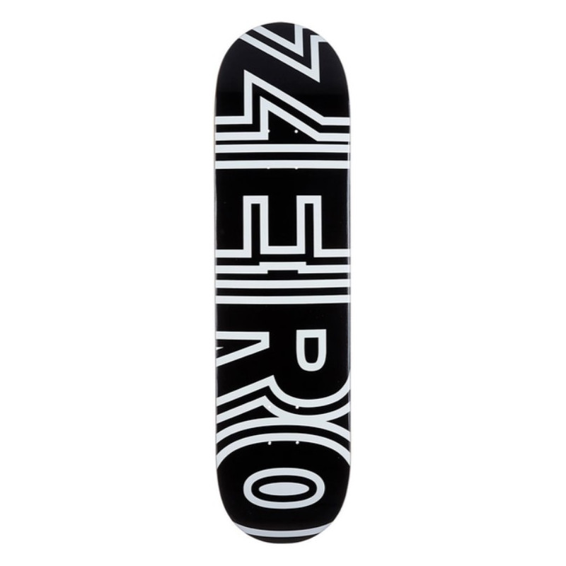 ZERO Classic Bold Black White Deck 8.0" x 31.6"