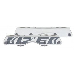 KIZER Team Fluid IV White/Grey SL Frame – UFS Anti-Rocker Setup with 47mm