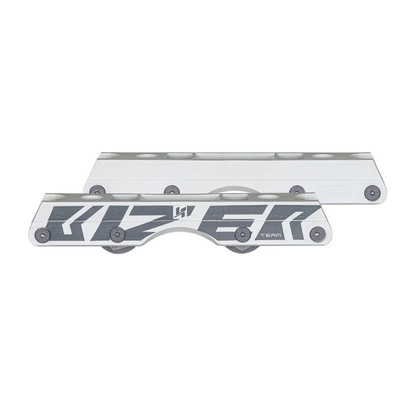Platine KIZER Team Fluid IV White/Grey SL – UFS Anti-Rocker 47mm