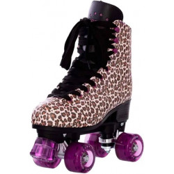 Supreme Del Rey Leopard roller quad ajustable