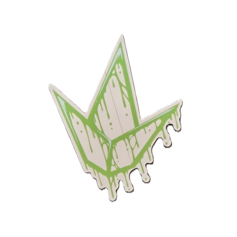 Blunt Diamond Logo Sticker Green – 6x5 cm