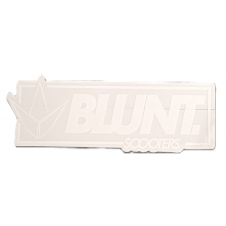 Blunt Rectangular Sticker White Transparent – Diamond Logo 7.2x2.5 cm ...