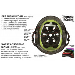 Casque S-ONE Lifer Noir Mat Straps Rose