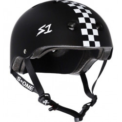Casque S-ONE Lifer Noir Matte Checkers