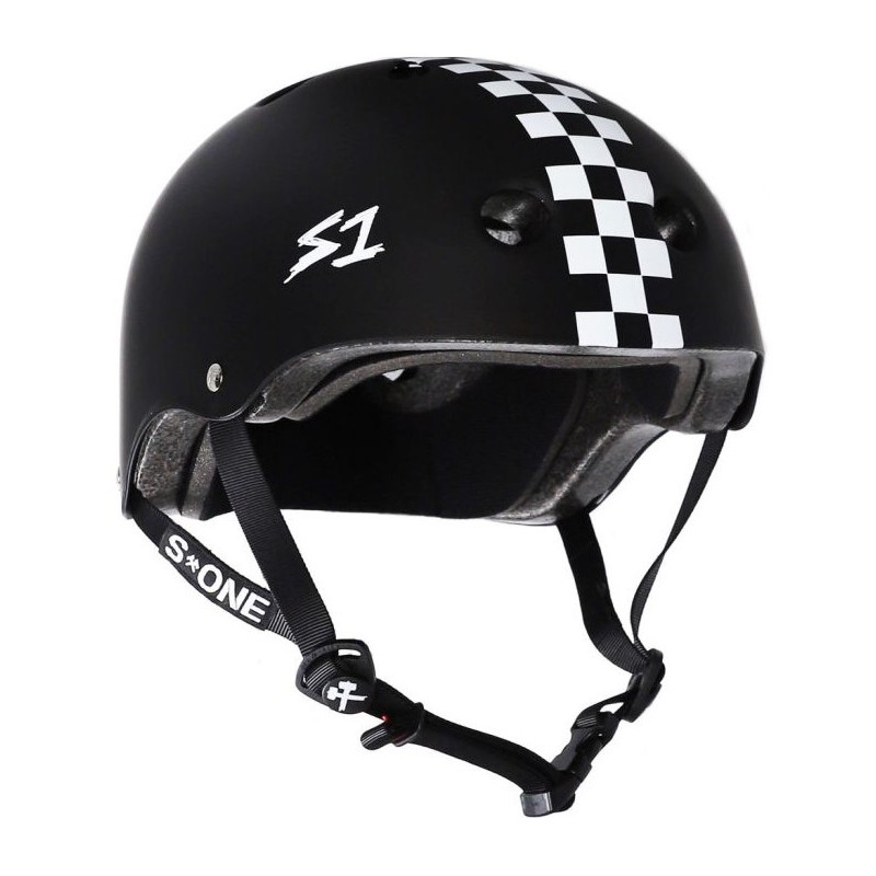 S-ONE Lifer Helmet Matte Checkers