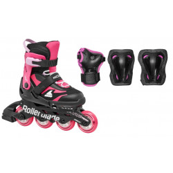 Rollerblade MICROBLADE COMBO Kids Inline Skates Pink