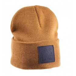 Kaltik Classic Patch Beanie – Brown