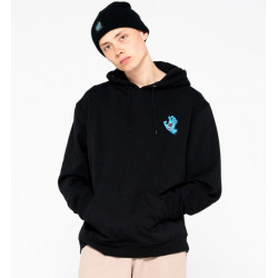 Santa Cruz Hood Screaming Hand Chest Hood Black