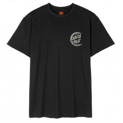 Santa Cruz T-Shirt Crescent Moon Chest – Black