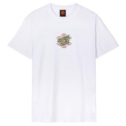 Santa Cruz T-Shirt Salba Eyes Dot – White